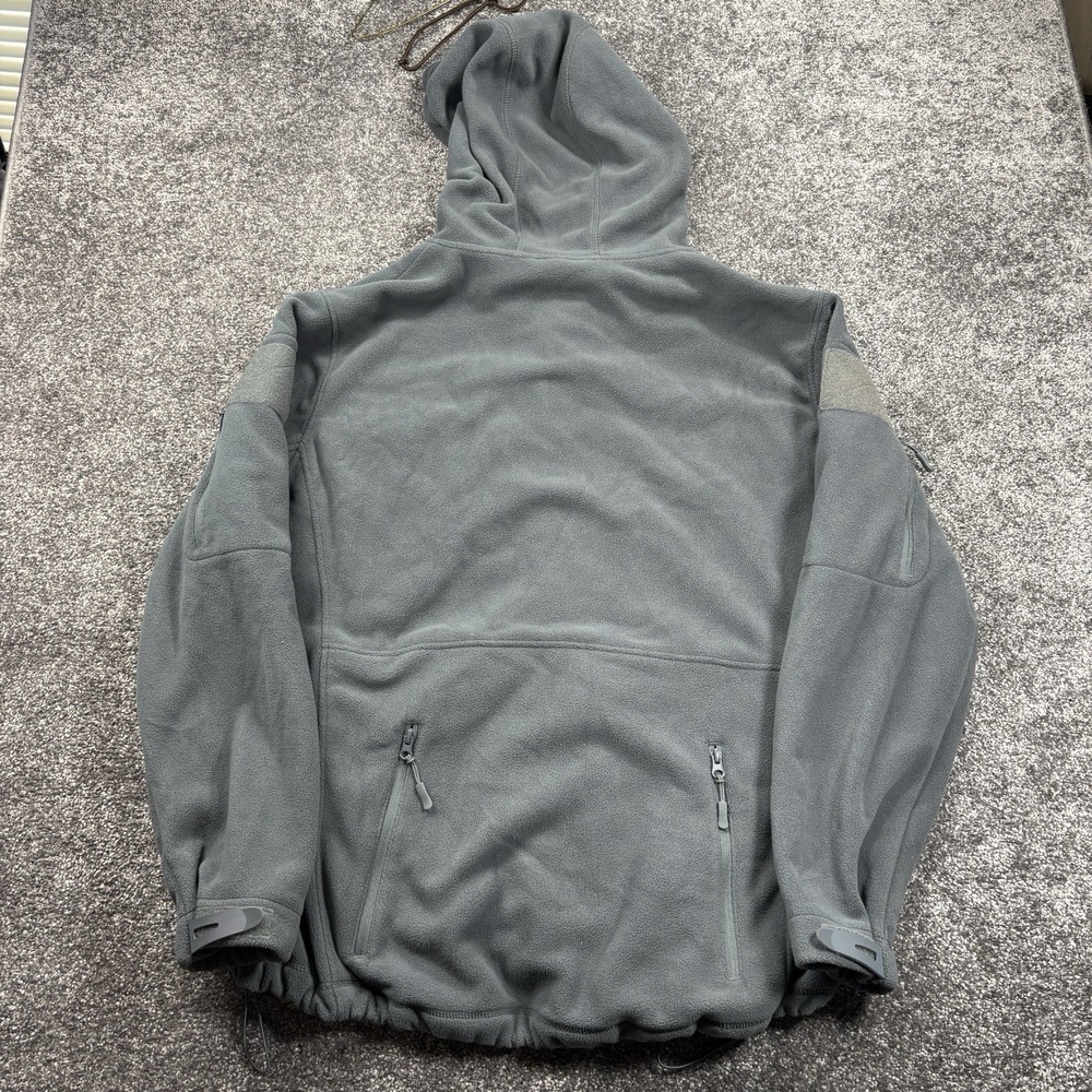 Baerskin Tactical Hoodie 3.0 Mens XXL Gray Fleece Hooded Full Zip Jacket - Picture 2 of 12